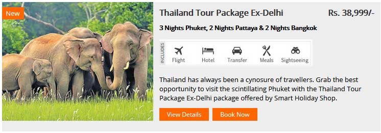 Thailand Tour From Delhi
