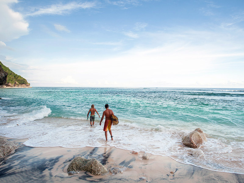 Green Bowl Beach Top 10 Honeymoon Beaches in Bali