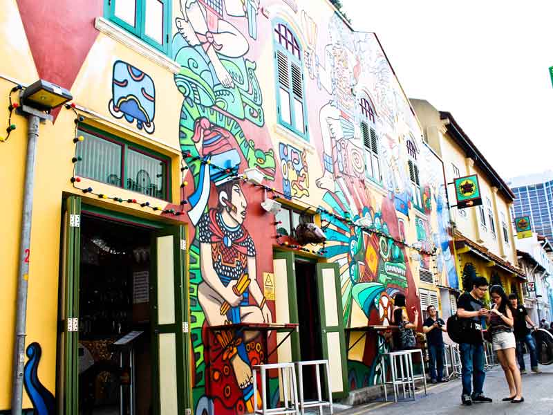Tread upon the Haji Lane top 10 things to do in kampong glam singapore